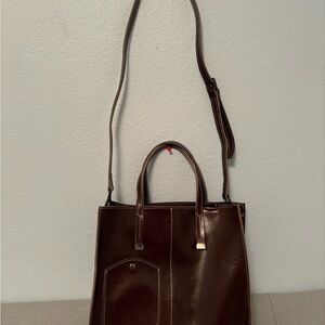 MDBM Burgundy Eze Tote